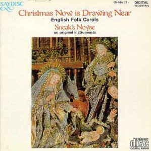 CD cover depicting a Renaissance-style Nativity scene with figures and animals.