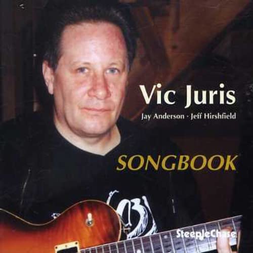 CD cover featuring jazz guitarist Vic Juris, with text “Songbook”.