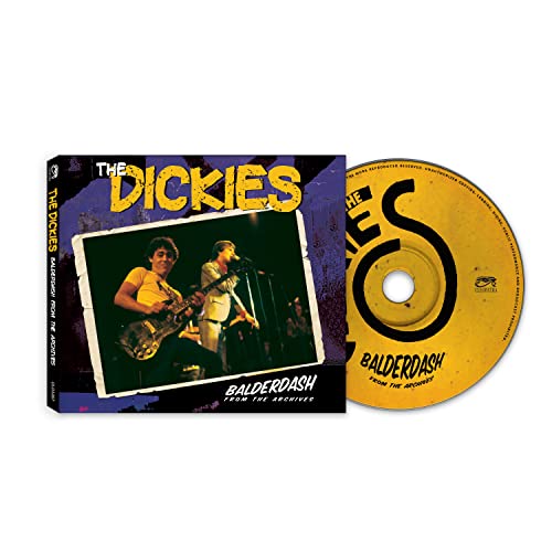 CD case and disc for The Dickies’ “Balderdash: From The Archive.”