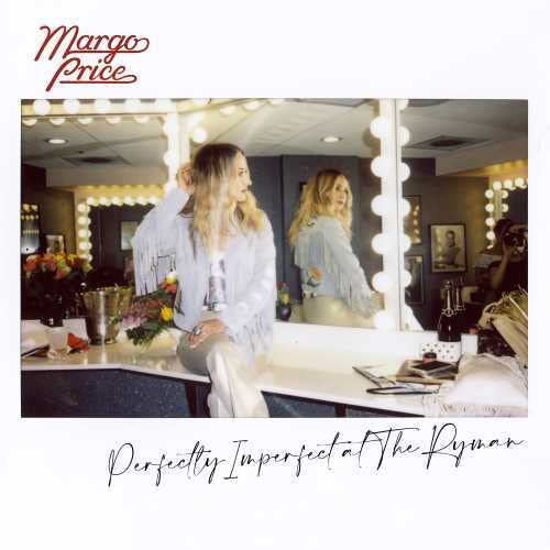 CD cover featuringLSCS Margo Price sitting at a vanity mirror in a dressing room.