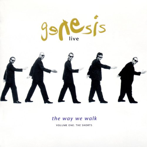 CD cover for Genesisâ âThe Way We Walk Volume One: âThe Shortsââ, figures walking.