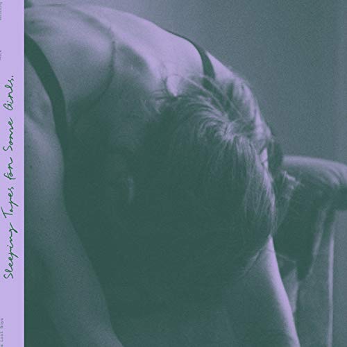 Album cover: back of a person’s head and shoulder in muted purple tones.