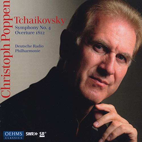 CD cover featuring a portrait of conductor Christoph Poppen.