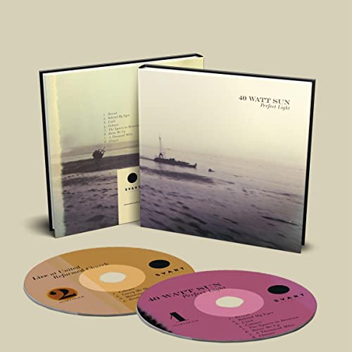 CD packaging for "40 Watt Sun - A Perfect Light" with two discs.