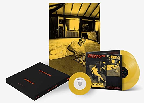 Ennio Morricone "Morricone Segreto" deluxe vinyl edition with box set and record.