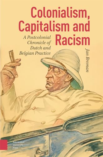 Book cover depicting a white man in colonial attire smoking a pipe.