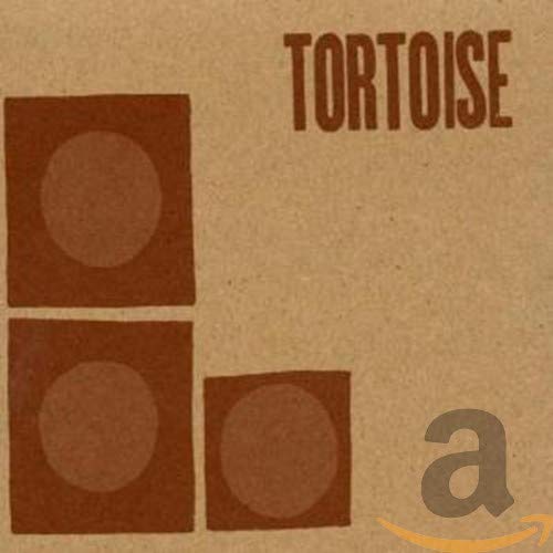 CD cover for Tortoise, featuring brown squares and circular shapes.
