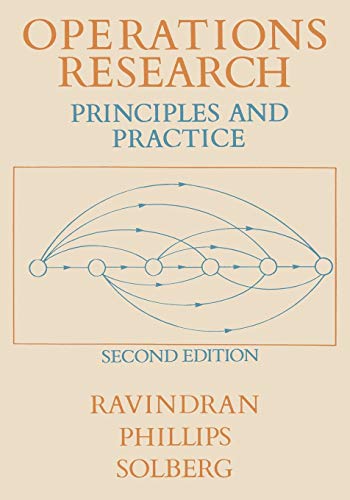 Operations Research: Principles and Practice 2E