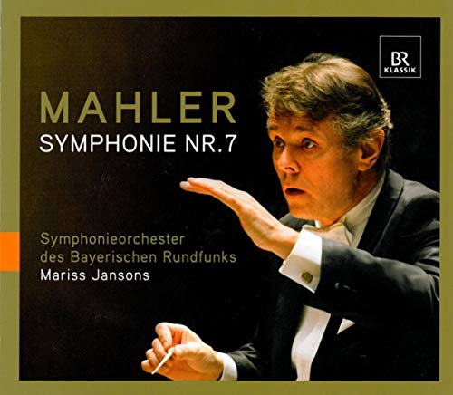 CD cover: Mariss Jansons conducting, text “Mahler Symphony No. 7”.