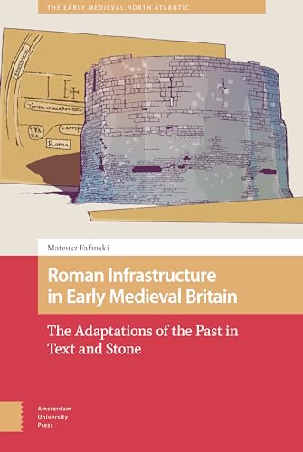 Book cover depicting a Roman tower ruin and title: “Roman Infrastructure…”