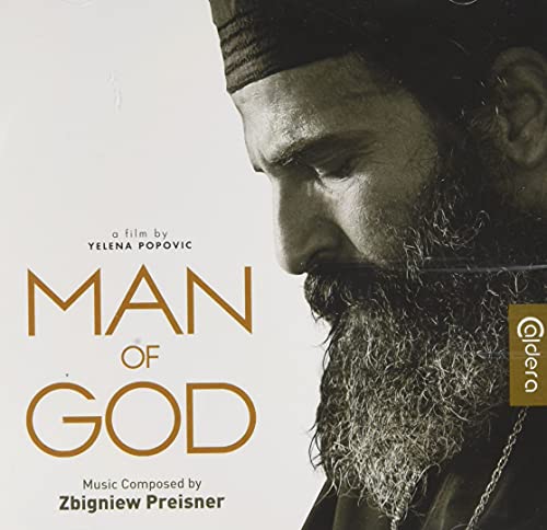 CD cover featuring a close-up portrait of a bearded man in religious attire.