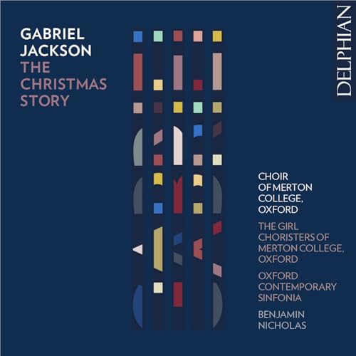 CD cover for "The Choir Of Merton College" by Gabriel Jackson.