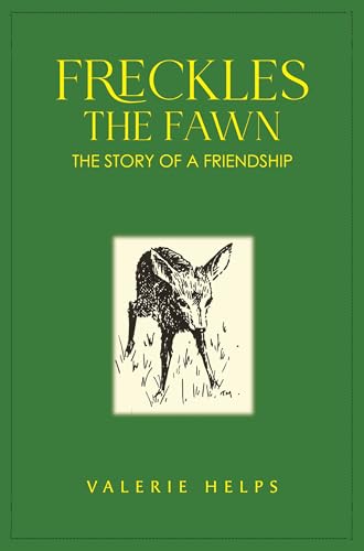 Book cover featuring a sketched fawn and the title "Freckles the Fawn".