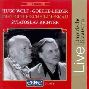 CD cover featuring portraits of Dietrich Fischer-Dieskau and Sviatoslav Richter.