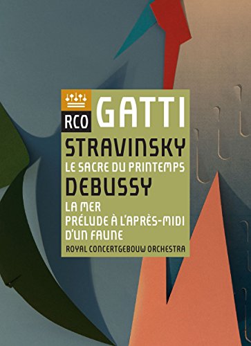 DVD cover for Stravinsky’s “Le Sacre du Printemps” performed by the RCO.
