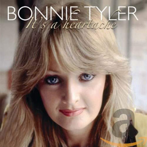 CD cover featuring a portrait of singer Bonnie Tyler with blonde hair.