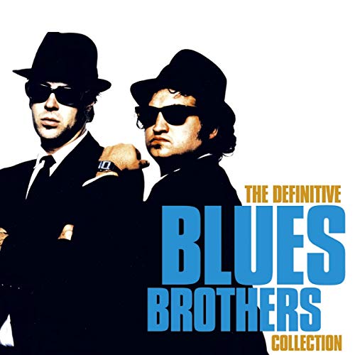 Blues Brothers album cover featuring Jake and Elwood Blues in suits and sunglasses.