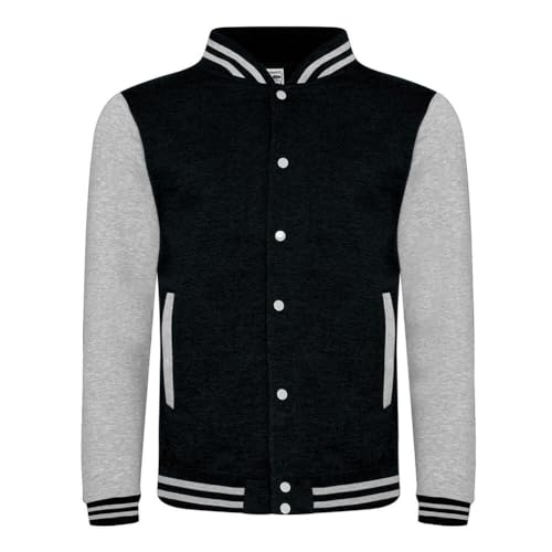 Harry Potter - Slytherin Quidditch (Unisex Black Varsity Jacket) Ex Large