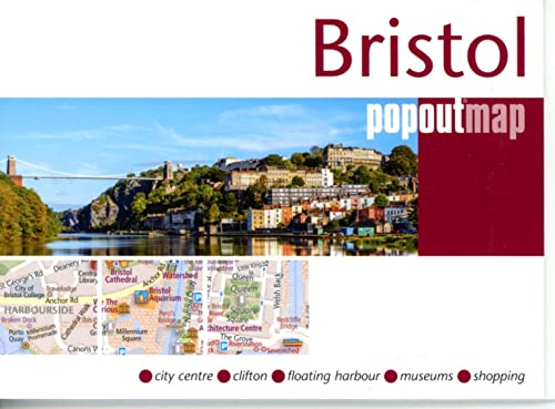 Bristol PopOut Map (PopOut Maps) - pocket-size, pop up map for Bristol