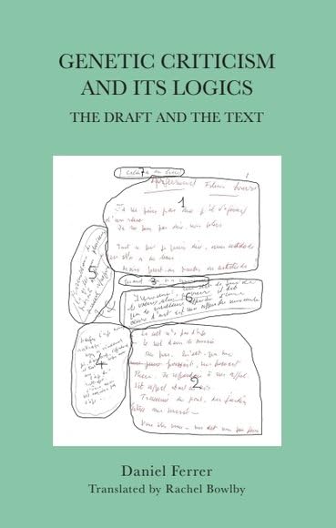 Genetic Criticism and its Logics : The Draft and the Text