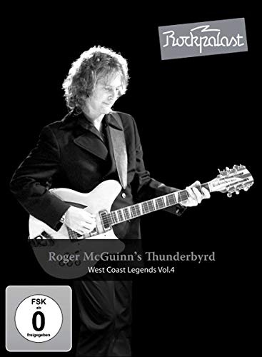 Roger McGuinn playing a twelve-string guitar on a DVD cover.