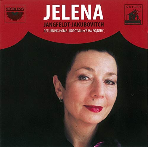 CD cover featuring a portrait of Jelena Jangfeldt-Jakubovitch.