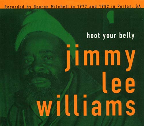 CD cover featuring Jimmy Lee Williams, a portrait in green and orange.