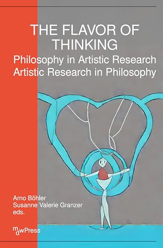 Book cover: "The Flavor of Thinking" with abstract blue illustration.