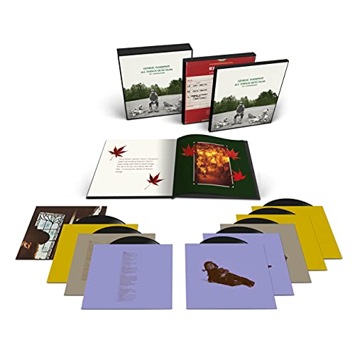 George Harrison’s “All Things Must Pass” 50th Anniversary Super Deluxe vinyl set.