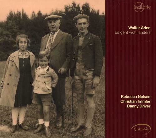 Vintage family photo on CD cover for Walter Arlen’s “Es geht wohl anders.”