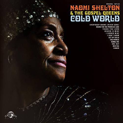 CD cover featuring Naomi Shelton and The Gospel Queens, portrait view.