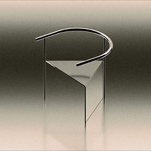 CD cover for Ital Tek’s “Timeproof” featuring a minimalist chair design.