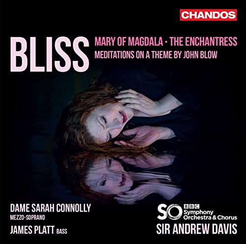 CD cover for Sir Arthur Bliss compositions featuring Sarah Connolly.