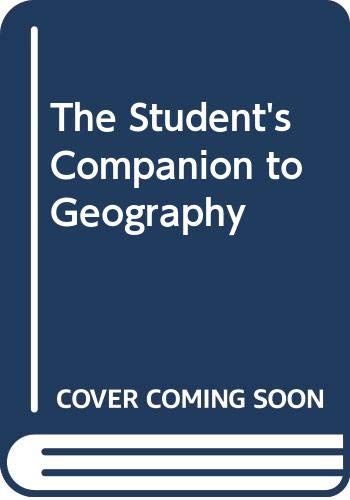 The Students Companion to Geography