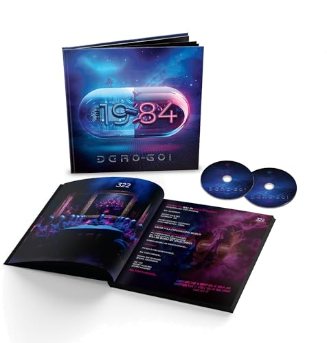 Dero Goi "1984" CD packaging with open booklet and two discs.