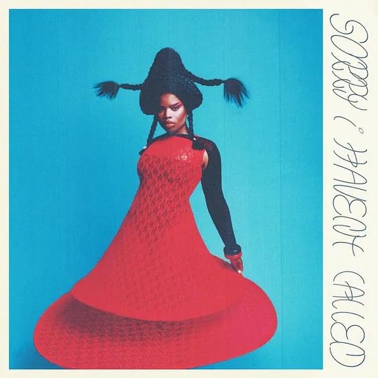 Album cover for Vagabon’s “Sorry I Haven’t Called” featuring a person in red.