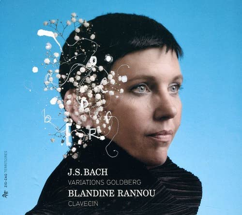 CD cover featuring a portrait of Blandine Rannou with floral elements.