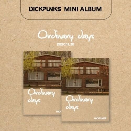Dickpunks" CD cover with a photo of a brown, two-story house.
