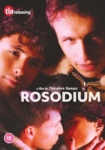 DVD cover for "Rosodium" featuring close-up portraits of two young men.