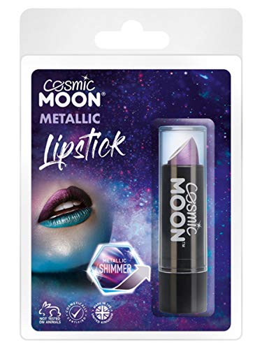 Smiffys Cosmic Moon Metallic Lipstick, Purple