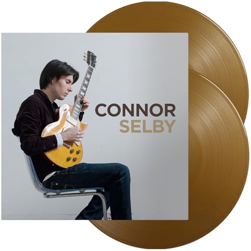 Connor Selby vinyl record with album cover featuring a guitarist.
