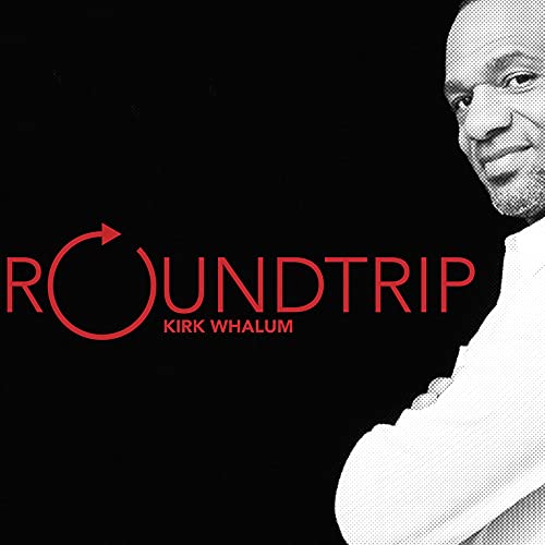 CD cover for Kirk Whalumās āRoundtripā featuring a portrait of the artist.