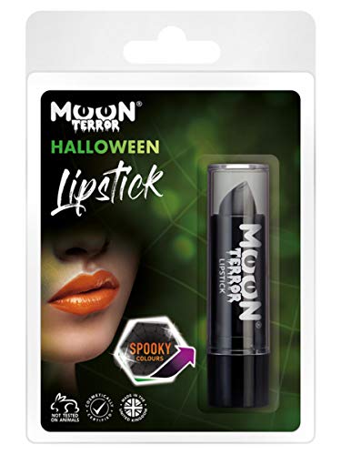 Smiffys Moon Terror Halloween Lipstick, Black