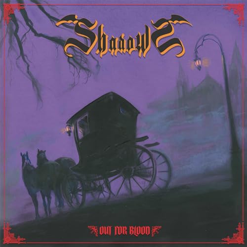 Vinyl album cover: horse-drawn hearse in a gothic, misty landscape.