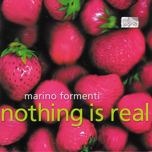 CD cover with a close-up of bright pink strawberries and green text.