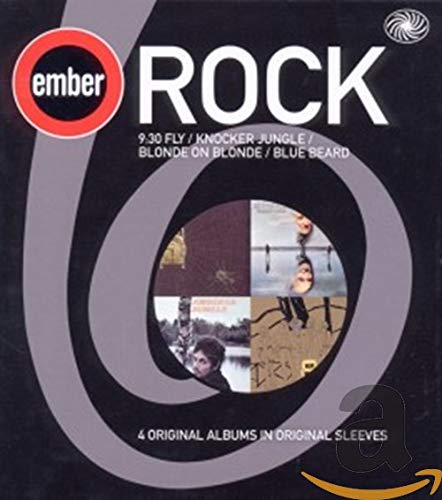 CD cover for "Ember Rock" with album artwork collage and text.
