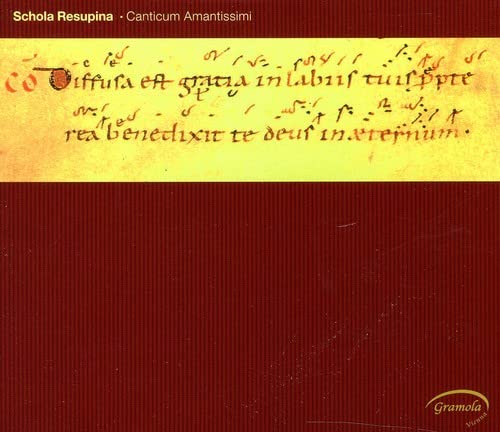 CD cover: red and gold textured background with handwritten text.