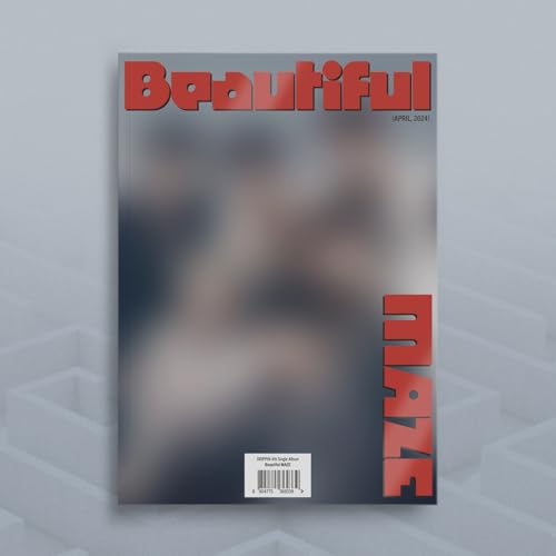 CD cover for Drippin’s “Beautiful Maze” with blurred figure and red text.