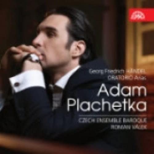 CD cover featuring portrait of opera singer Adam Plachetka.