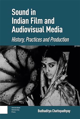 Book cover: “Sound in Indian Film,” featuring a vintage film still.